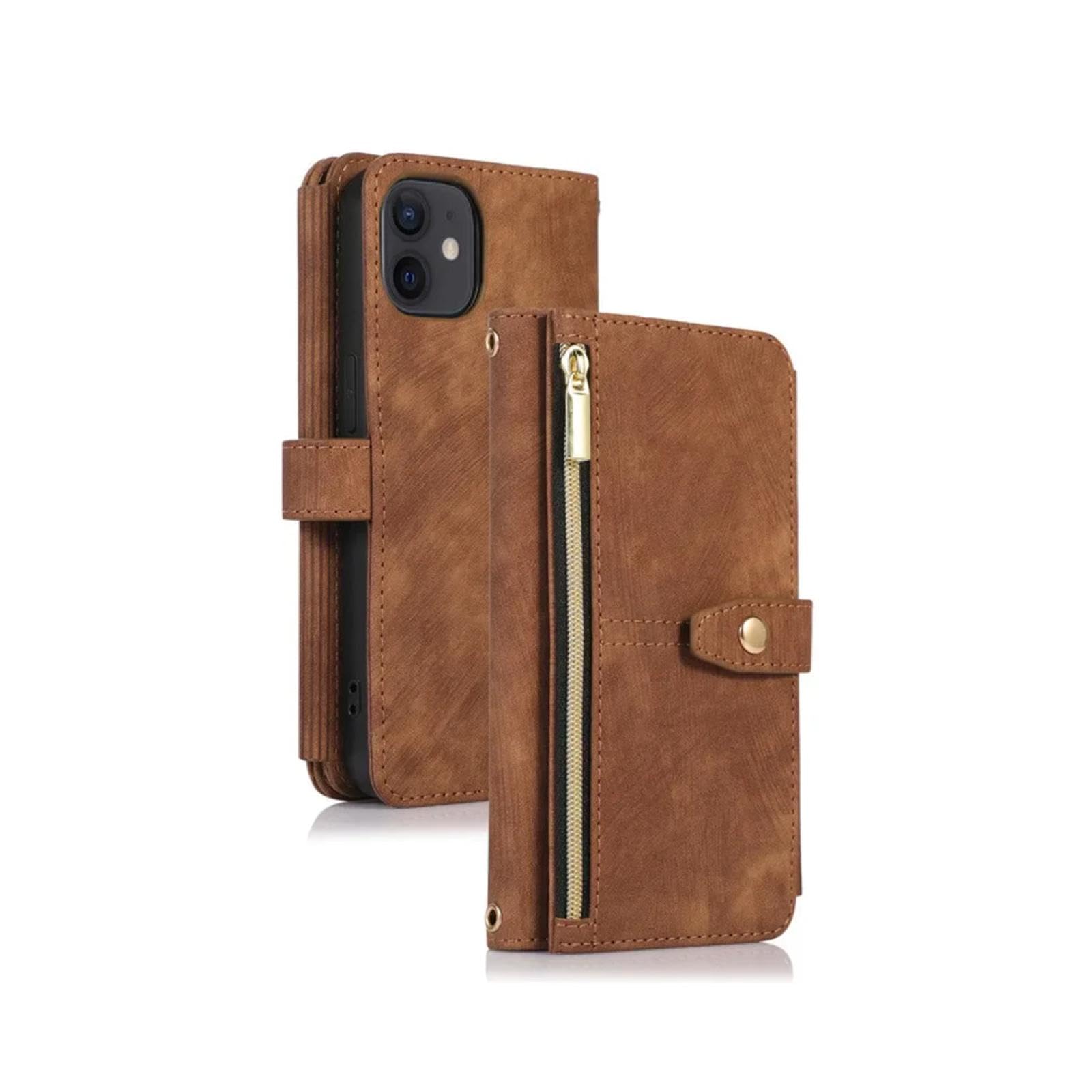iPhone - nobori7235 RNOZX for iPhone 11 Pro Wrist Strap Wallet Leather Case