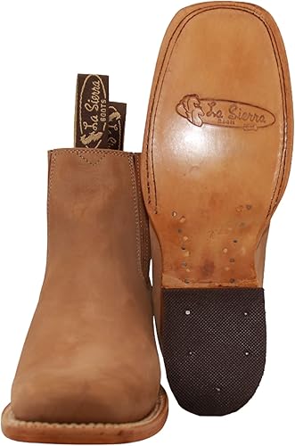 Miniatura 3 de Botas vaqueras cortas de cuero para mujer, botín occidental de tacón bajo