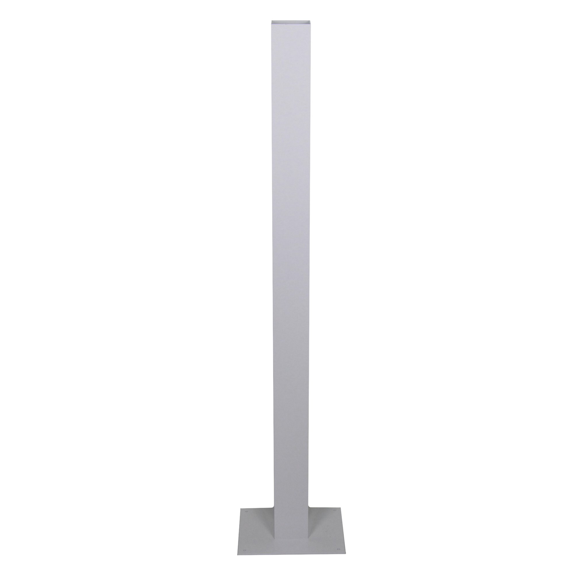 BURG-WÄCHTER, Support pour Boîte aux Lettres, en Aluminium, Europa EST 1 W, Blanc