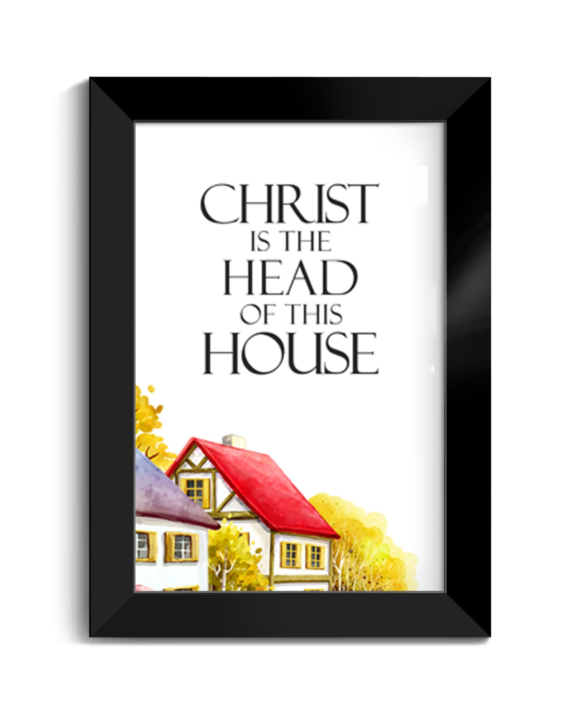 Bible Verses Frame: Christ is the head of this house Christian Photo Frames/Christian Home Decor/Christian Gift-image-27