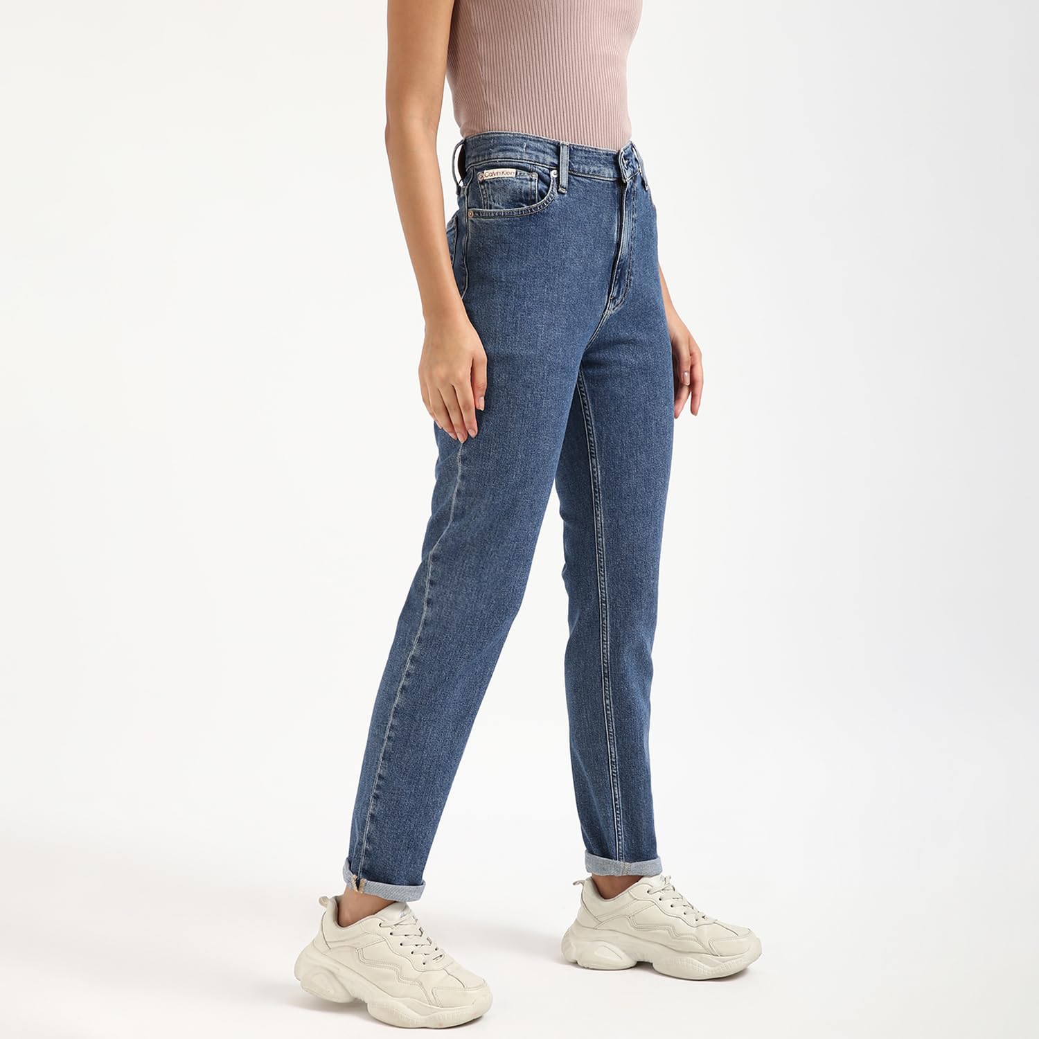 Calvin Klein Donna Jeans Mom Jean Tapered Fit