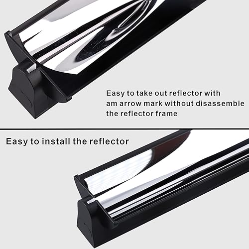 Miniatura 10 de Aiicioo Kit combinado de iluminación T5 UVB  Lámpara de campana de terrario Desert 10.0 y bombilla T5 HO UVB de alto rendimiento para reptiles