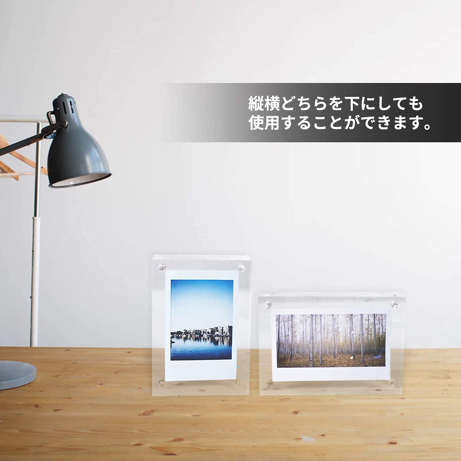 Amazon.co.jp: BBEST アクリルフォトフレーム ブロック型 名刺