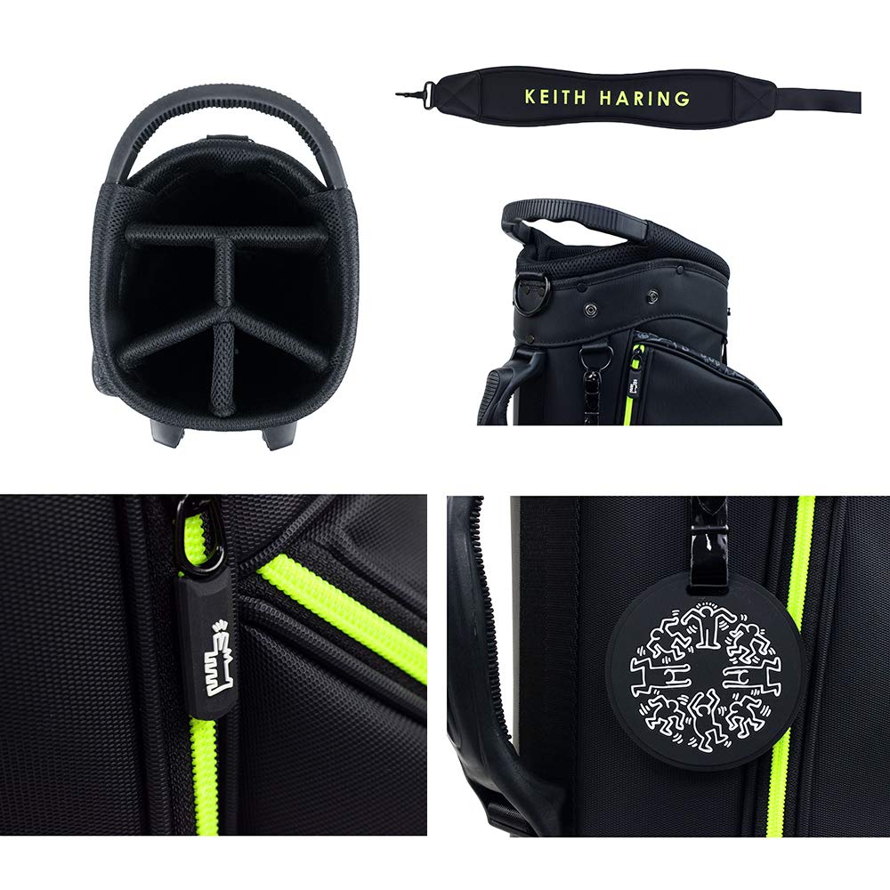 キースヘリング KHCB-02 スタンド キャディバッグ 9型 キースヘリング KHCB-02 スタンド キャディバッグ 9型 ユニセックス