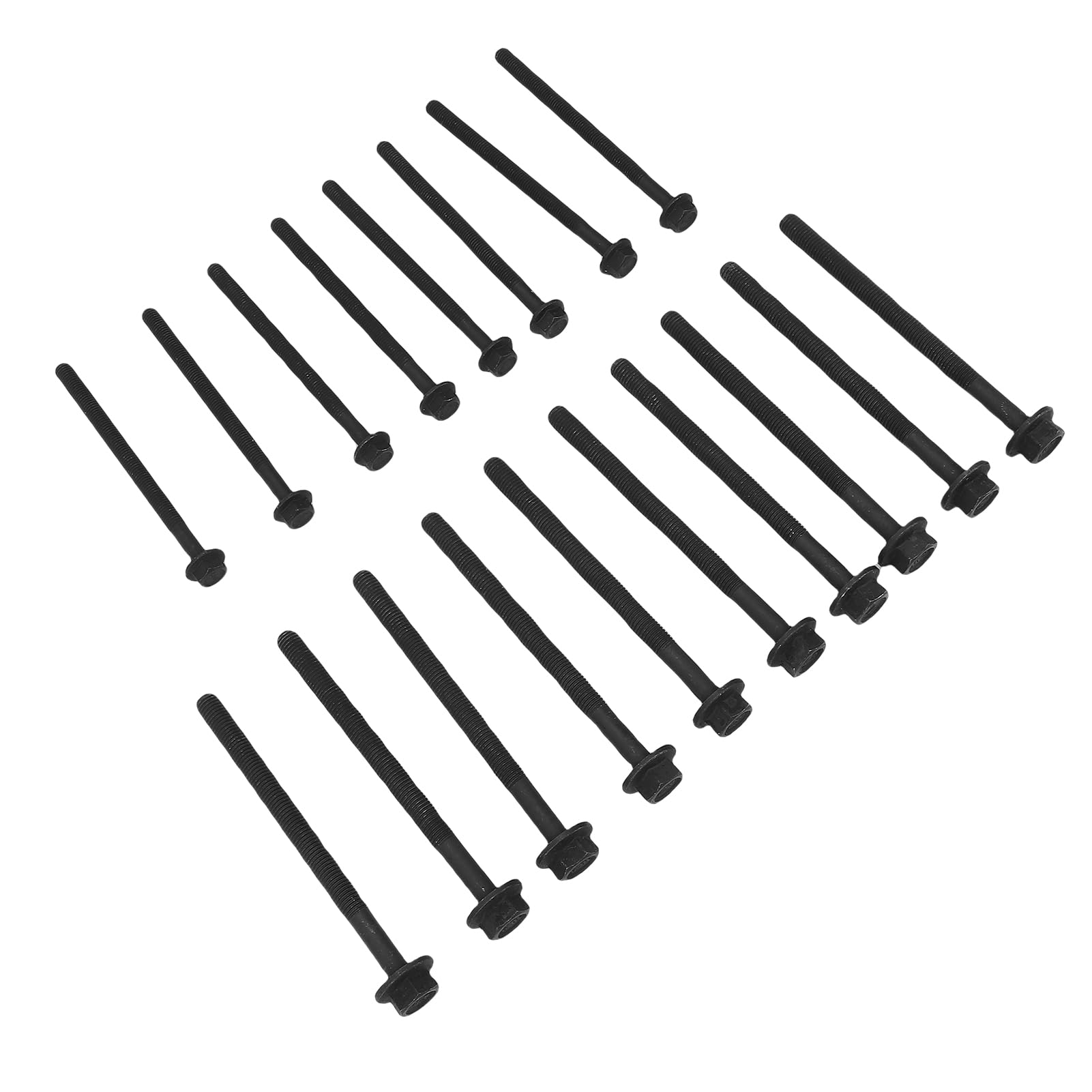 Naroote Set Testate Cilindro 18 Pezzi, Kit Motore in Acciaio Ad Alta Resistenza, Set Motore Resistente Alle Alte Temperature, Ideale per MK7 MK8 Custom 2.2 FWD RWD Dal 2006 in Poi