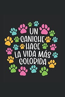 Un caniche hace la vida ma?s colorida: Regulado Cuaderno de notas Escuela de Perros Diario Patas Regalo Perro