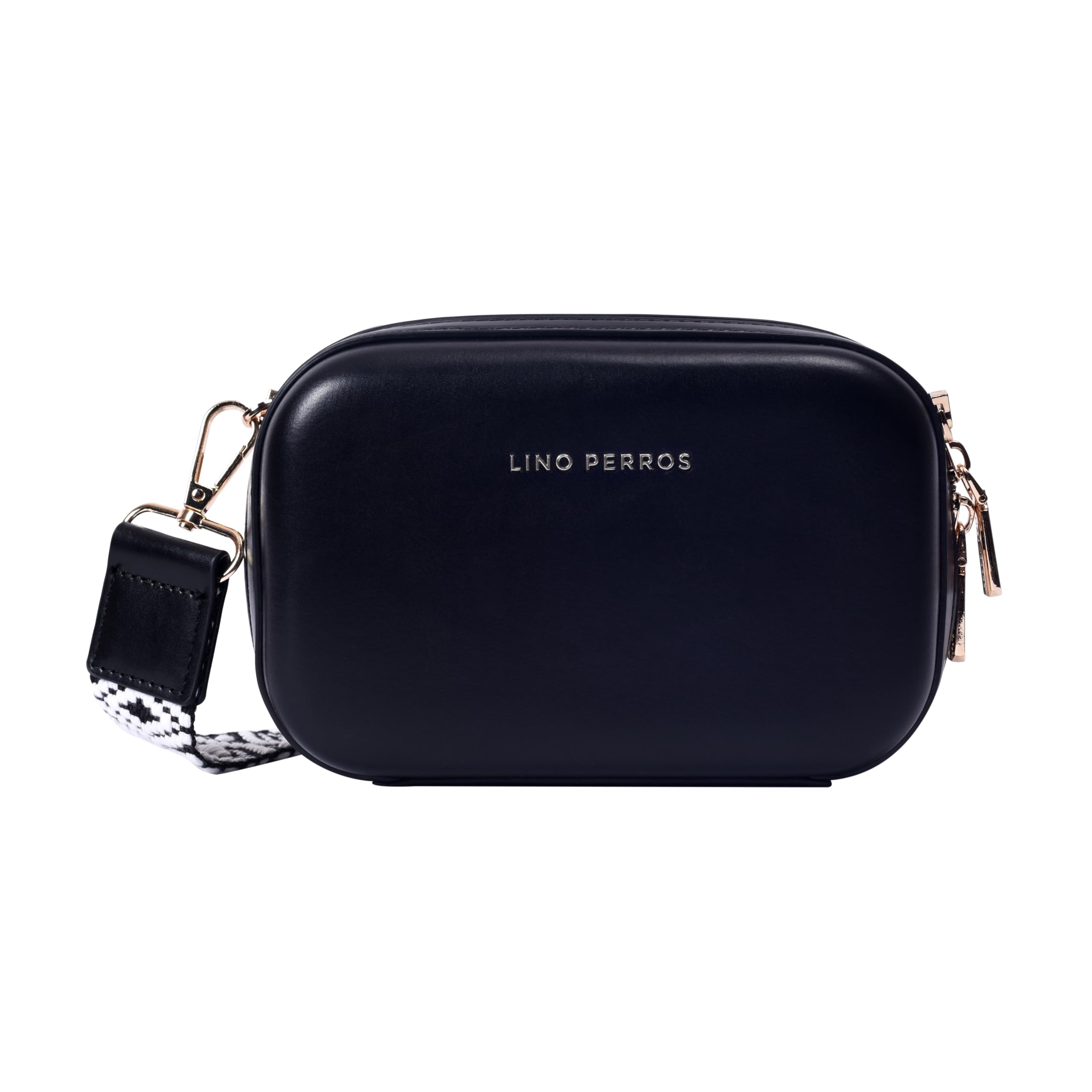 Lino Perros Womens Black Sling Bag (B0D9B6WH8N) Amazon Price History, Amazon Price Tracker