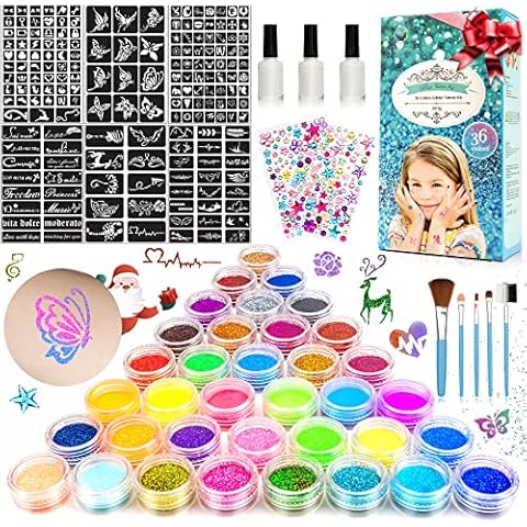 Kit de Tatuajes Purpurina Temporales Cover