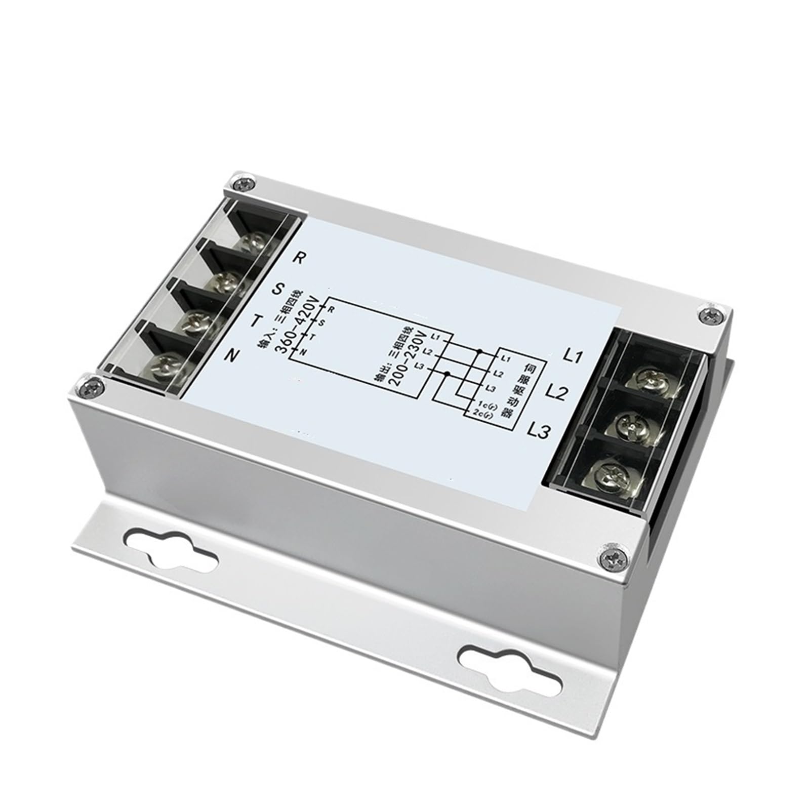 DEBLAN Transformateur triphasé servo 380V à 220V Transformateur électronique 1KW-10KW(2.5KW)