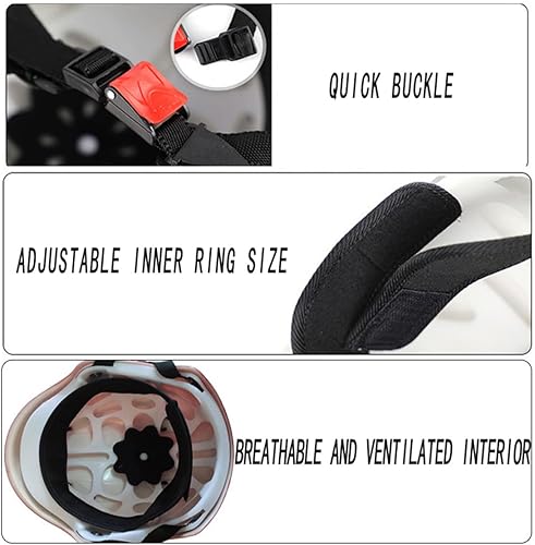 Miniatura 6 de Casco de motocicleta aprobado por DOT para hombres y mujeres, casco de motocicleta Vespa, ligero, cara abierta, casco pequeño para scooter,