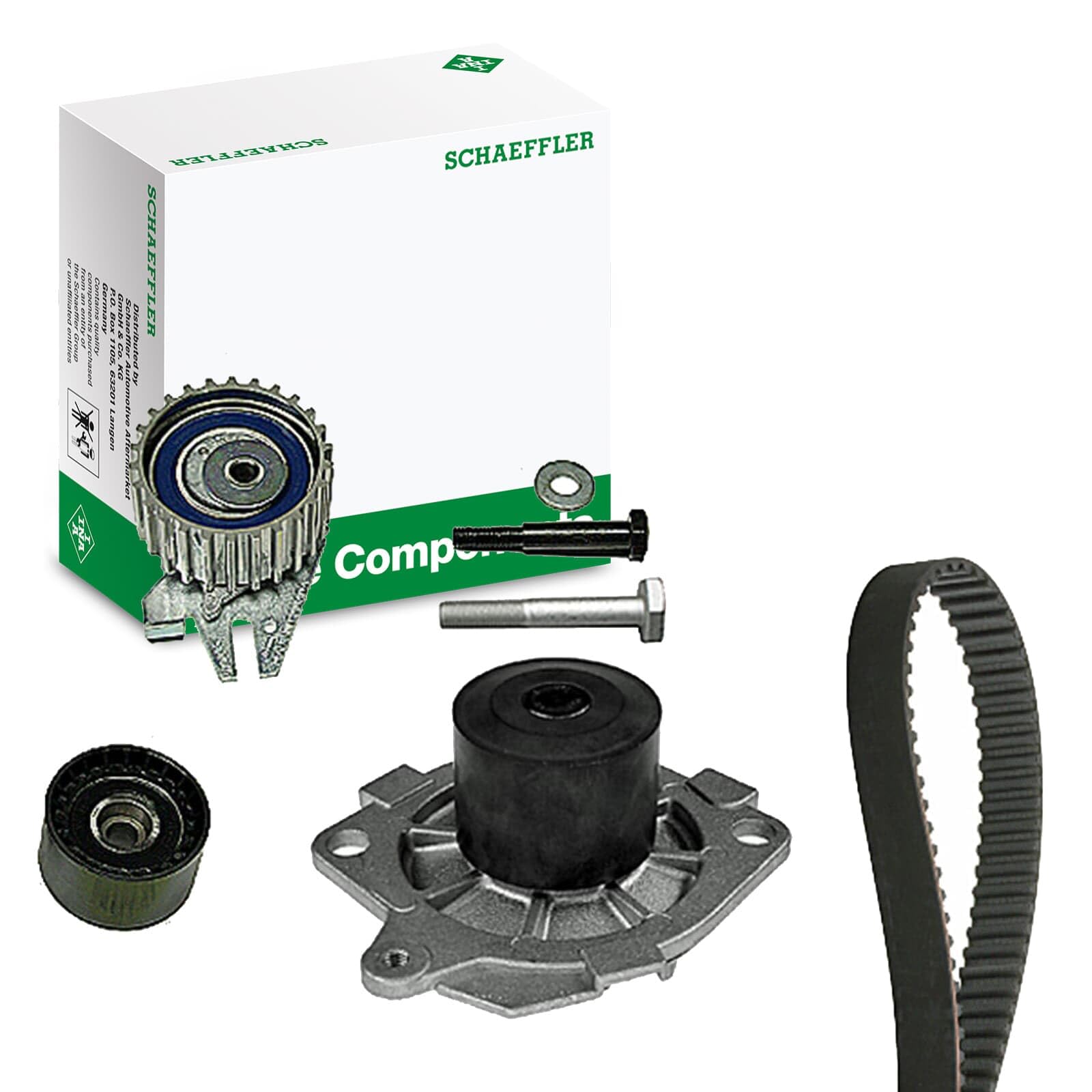 Original INA Water Pump + Timing Belt Kit 530 0622 30 for Alfa Romeo Fiat