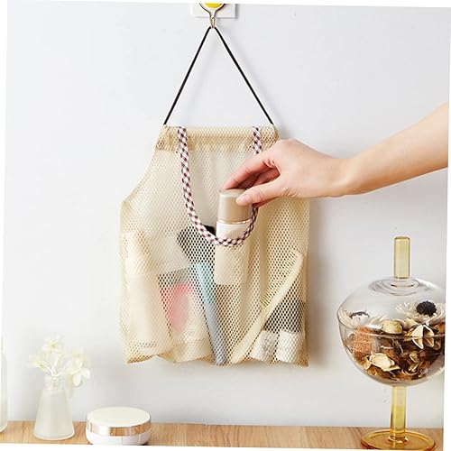 Miniatura 2 de Bolsa de malla para verduras, paquete de 2 bolsas reutilizables para frutas y verduras, almacenamiento de frutas y verduras, bolsa de red colgante