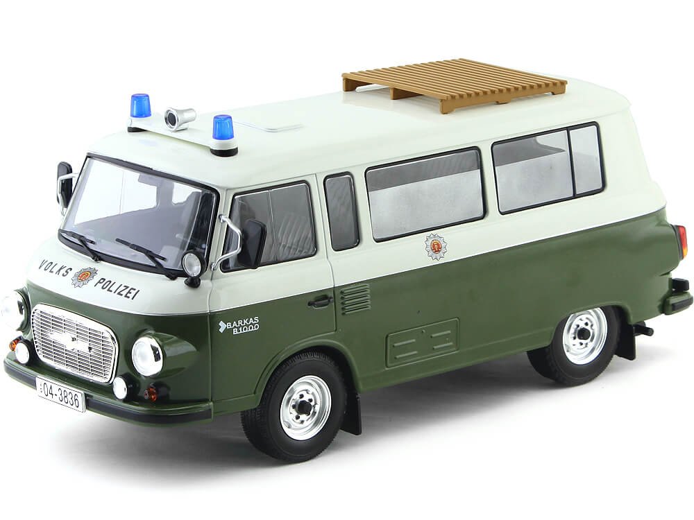 Modellfahrzeug Barkas B 1000 Kleinbus Volkspolizei, 1965.