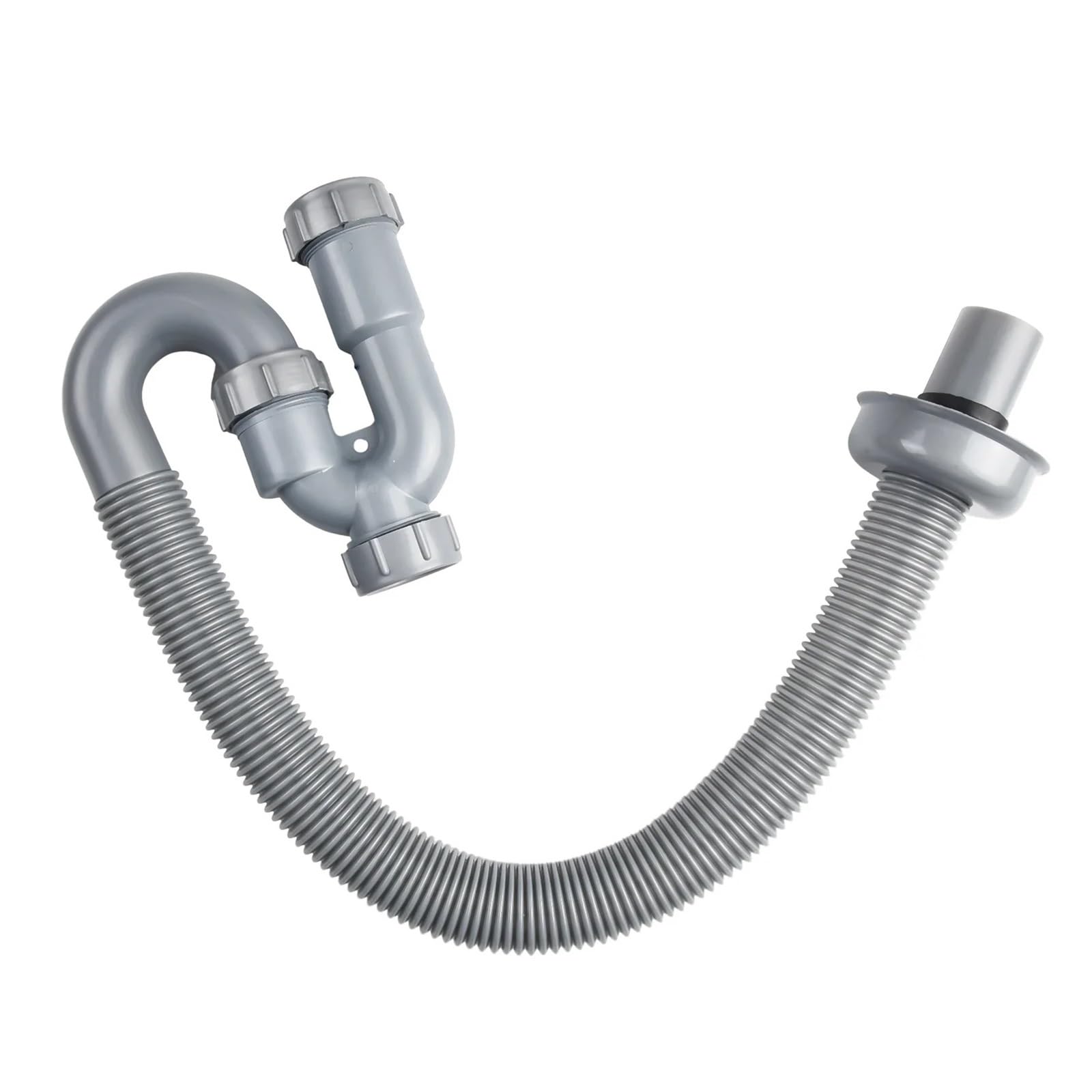 VNJUGF 1 Tubo di Scarico for lavandino a Forma di U, Deodorante Retrattile for Cucina e Bagno wanglan