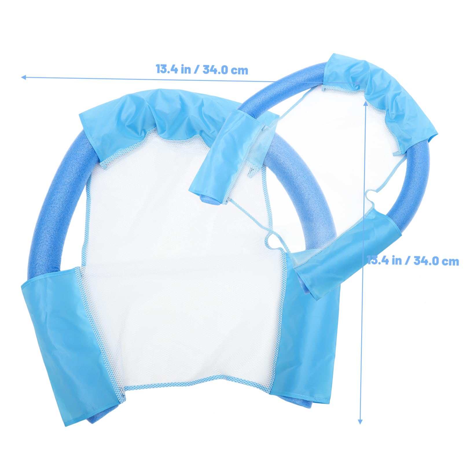 Toddmomy Ergonomic Design Floating Pool Chair Sturdy Inflatable Pool Float for Boys and Girls Adults