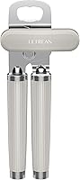 Vista 9 de Ultrean Abrelatas Manual Abrebotellas, Acero Inoxidable Resistente Borde Liso Abrelatas Manual de Mano con Mango Suave al Tacto, A Prueba de Óxido