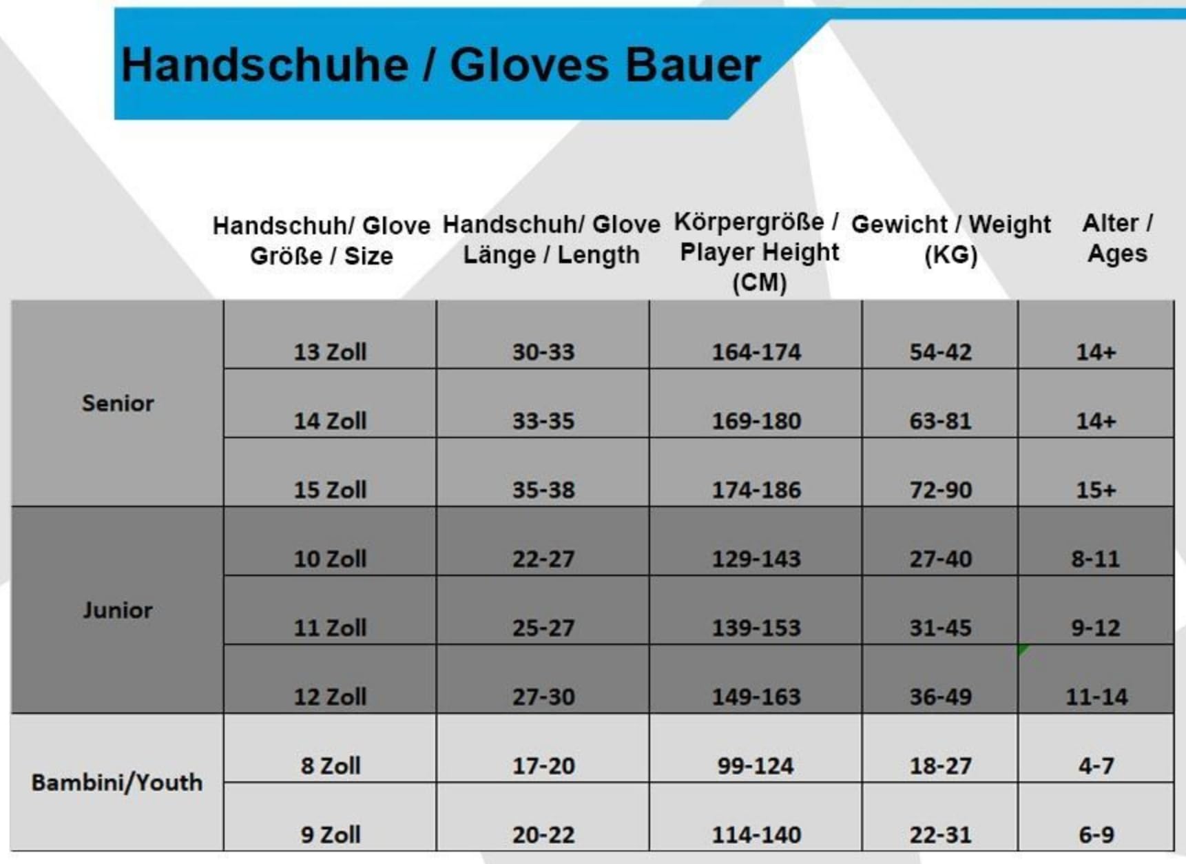 Gants de Hockey Bauer X