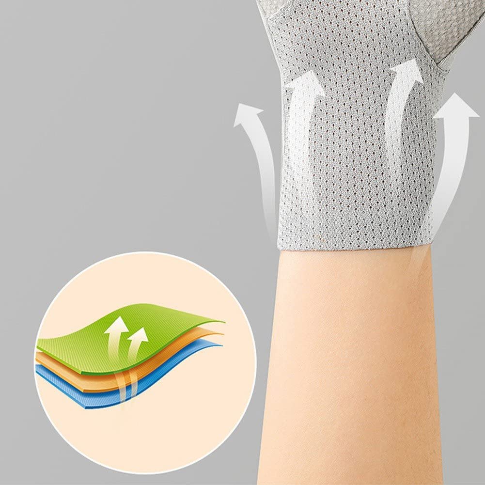 Stakee Gants De Protection Solaire Sans Doigts - Gants UV Conduite Été Pour Femmes - Anti-Transpiration Et Antidérapant