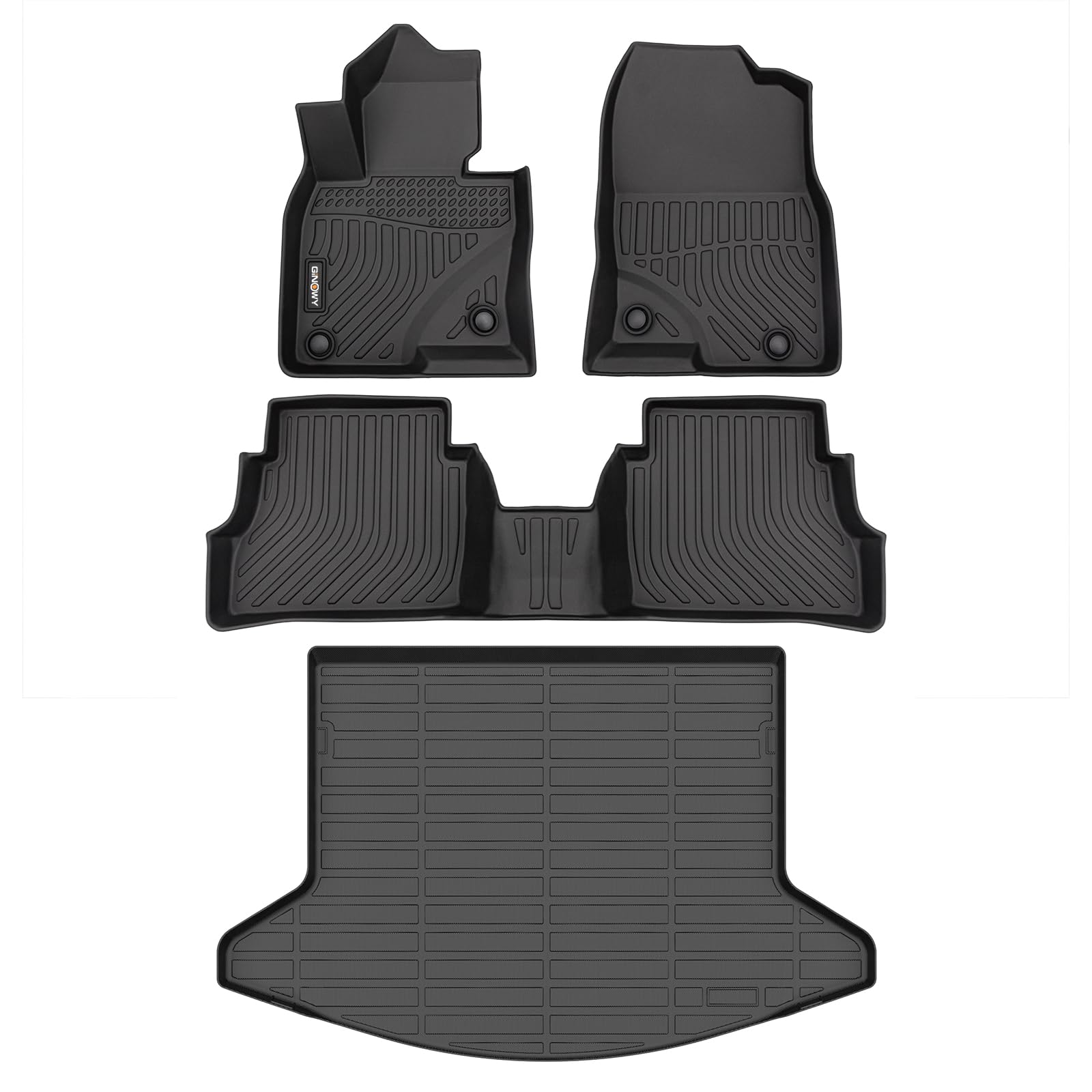 Tapis De Coffre Sur Mesure Pour Mazda CX-5 2017-2024 2025 – Tapis De Protection En TPE Toutes Saisons, Accessoires CX5 (pour Mazda CX-5 2017 à 2025