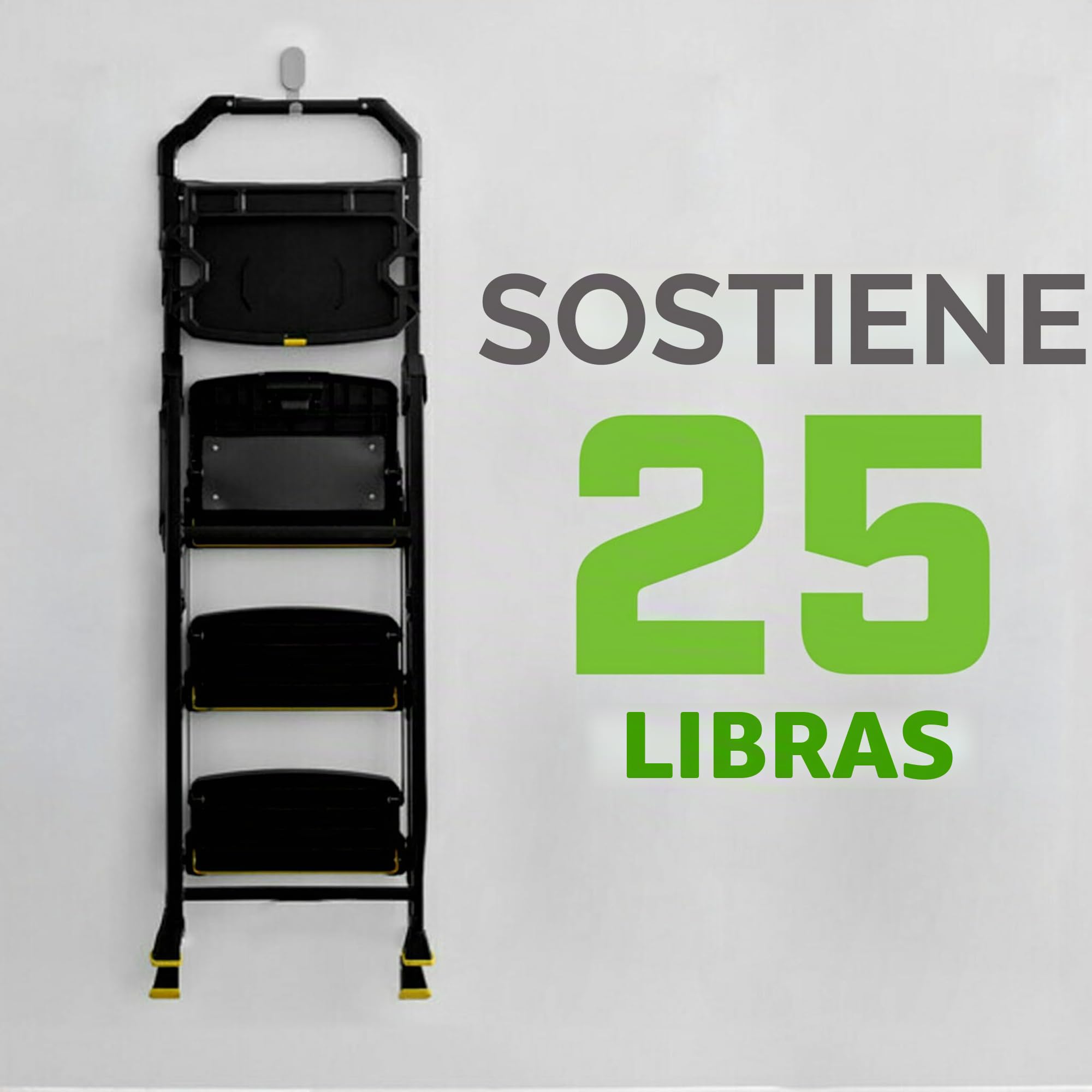 3M Claw (TM) 25 libras. 2 ganchos negros para paneles de yeso y 2 ganchos para fotos, solución pesada para colgar mochilas, chaquetas, fotos y decoración del hogar, paquete de 4