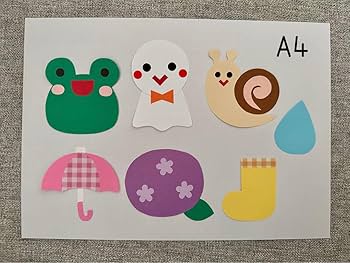 吊るし飾り 壁面 ガーランド 1年分セット Amazon | 梅雨 七夕 吊るし飾り ガーランド 保育壁面飾り