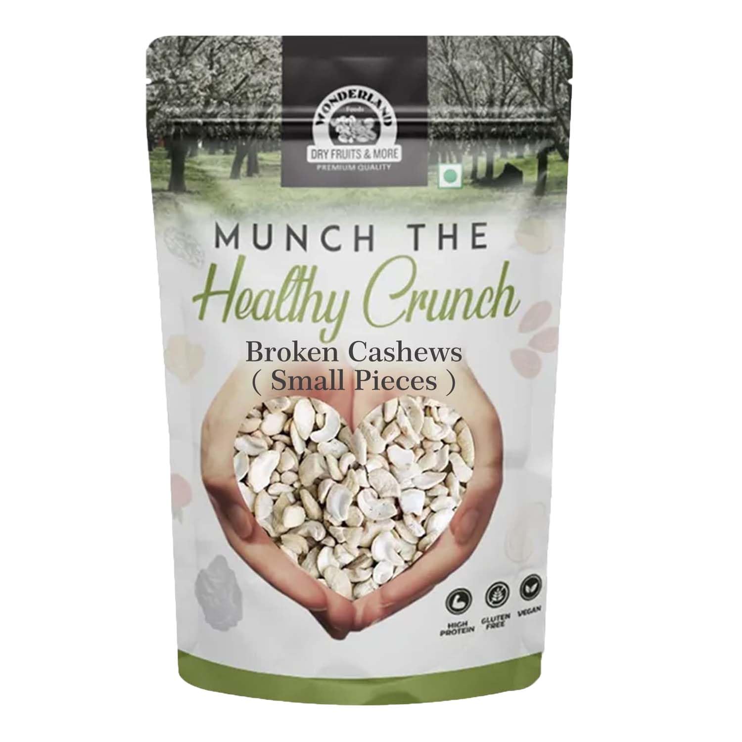WONDERLAND FOODS Small Piece Broken Cashew (Kaju Tukda) 900g Pouch (B08DG5P43N) Amazon Price History, Amazon Price Tracker
