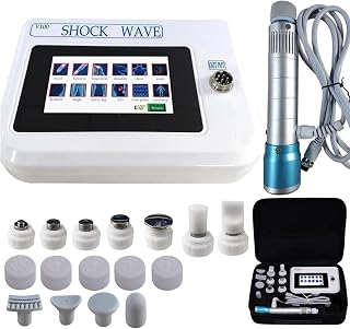Shock Wave Therapy Machine, Shock Wave Massage Device, Erectile Dysfunction Treatment Equipment with 11 Heads, Muscle Pain Relief, Joint Injury