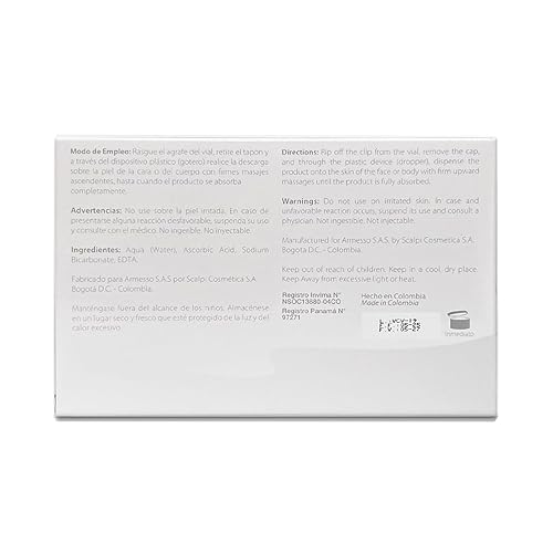 Miniatura 2 de | Vitamina C 20% - Suero iluminador y antioxidante | Con 20% de ácido ascórbico | Solo para uso profesional | Viales de 5 x 0.3 fl oz