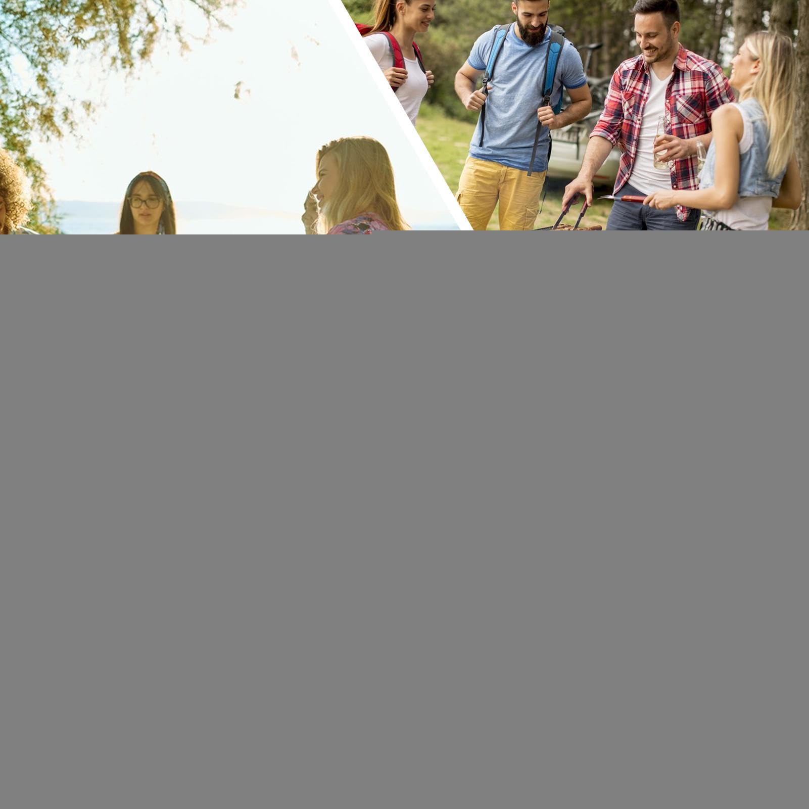 Kochset zum Wandern, Kochgeschirr für Camping, Überlebensausrüstung für Familie, Garten, Wandern, Picknick, Reisen