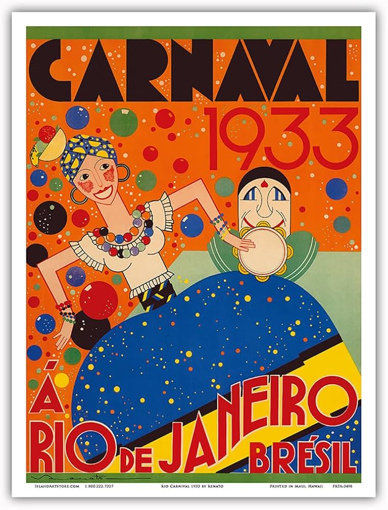 Amazon.com: Carnaval (Carnival) 1933 - A Rio de Janeiro Bresil