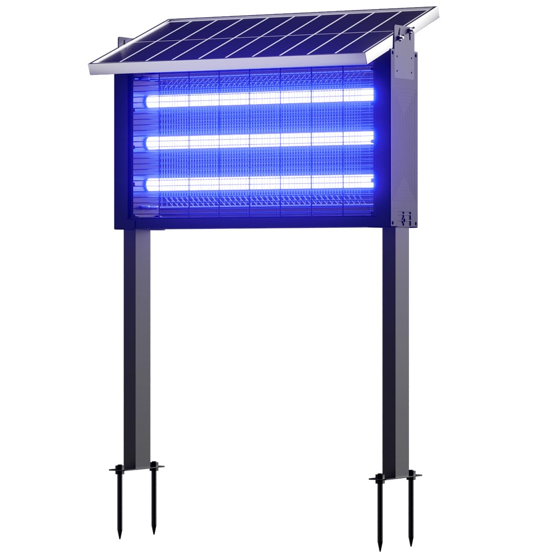 Photo 1 of ***STOCK PHOTO REFERENCE ONLY***
Large Solar Bug Zapper Outdoor for 8000 sq.ft, 30W Solar Powered Mosquito Zapper, USB Rechargeable Fly Insect Trap, IPX4 Waterproof Dusk-to-Dawn Auto On/Off for Patio Garden Camping