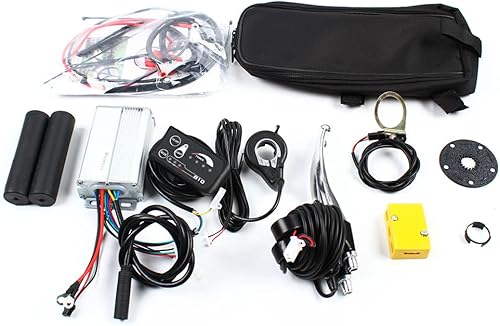 Miniatura 5 de E-Bike Conversion Kit, 20'' 36V 250W Electric Bicycle Conversion Kits Front Wheel Powerful Brushless Toothed Motor Electric Bike Motor Kit for 20