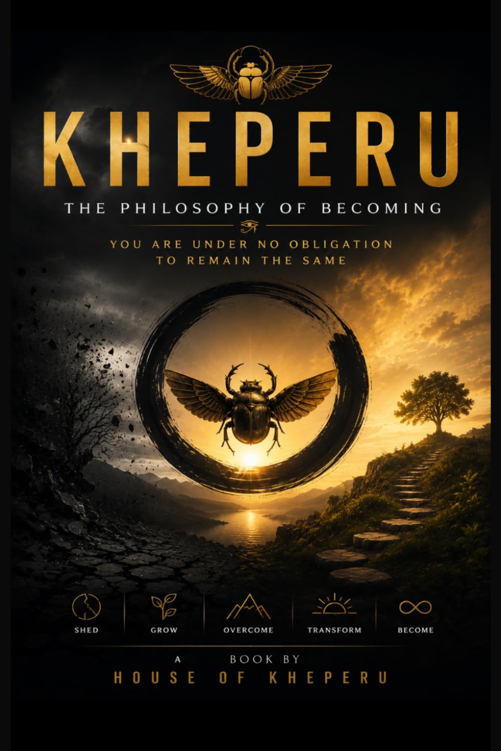 KHEPERU The Philosophy of Becoming: You Are Under No Obligation to Remain the Same Person You Were Five Minutes Ago