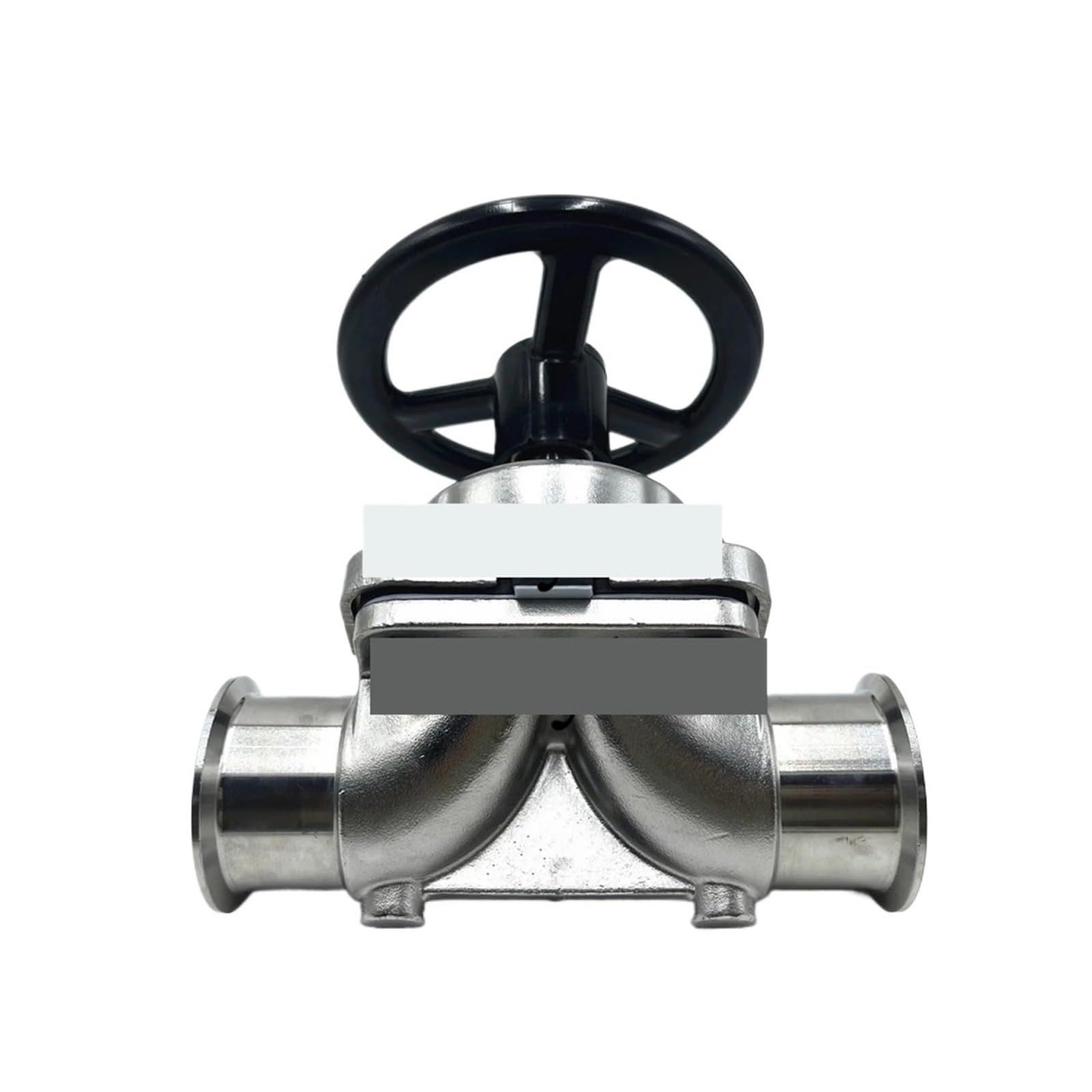 BALYDLUL 3" Diaphragm Valve Stainless Steel 316 Tri Clamp OD 91mm Diaphragm