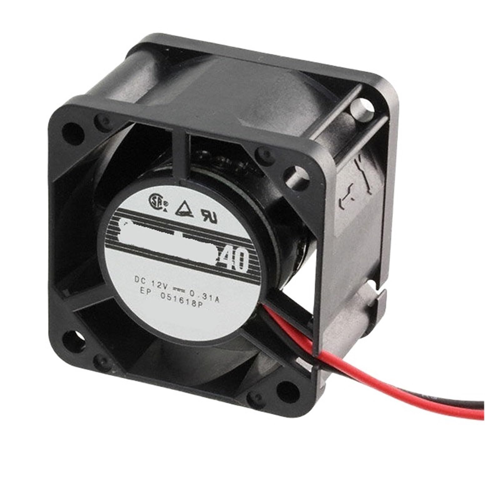 LZIKKGKI 109P0424J3023 24VDC FAN 40X40X28mm 4.32W 2wire 12500RPM