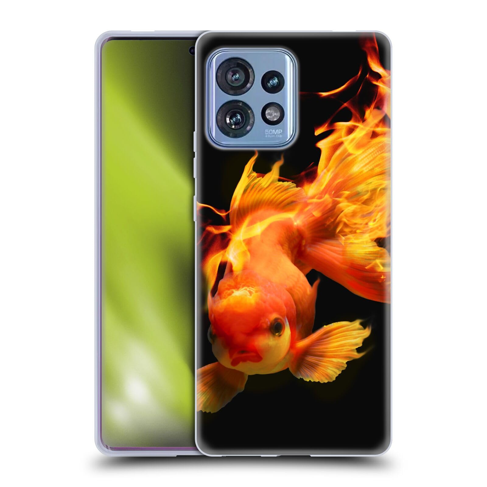 Head Case DesignsOfficially Licensed Dave Loblaw Firefish Underwater Soft Gel Case Compatible with Motorola Moto Edge 40 Pro
