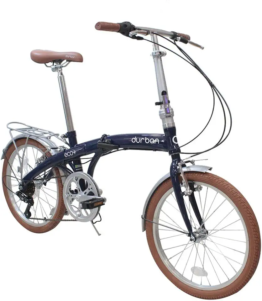 Durban Bicicleta ECO+ Dobravel, azul, 6 marchas