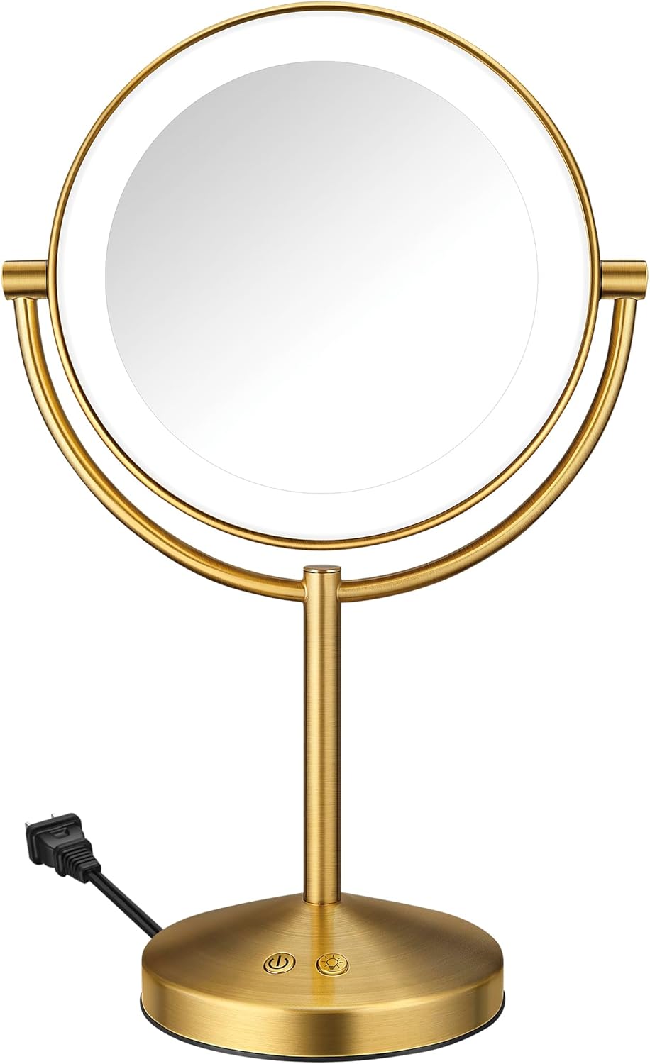 Conair Lighted Makeup Mirror, LED Vanity Mirror, 1X/10x