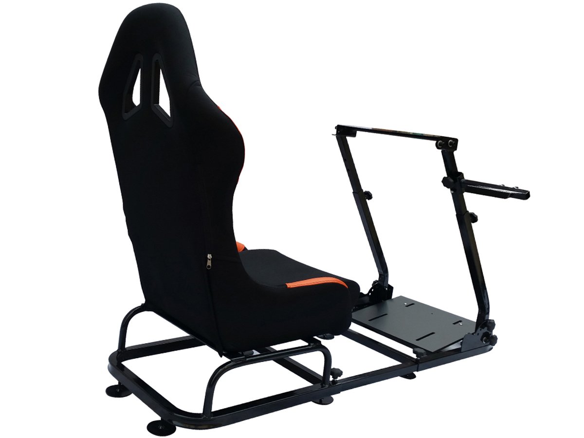 SEDILE GIOCO PER PC E CONSOLE DI GIOCO MATERIALE NERO / ARANCIO