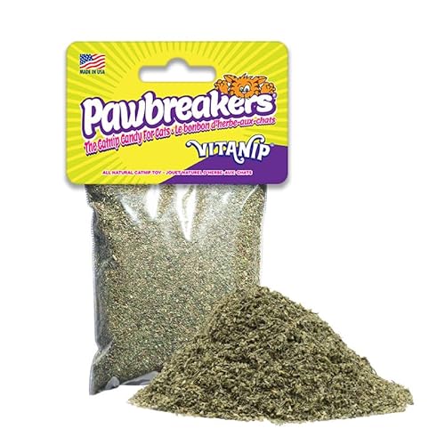 Pawbreakers® Vitanip® Catnip Cat Treats & Toys - Diamond V® Feline Nutritional Supplement – Safe & postbiotic Catnip for Cats | Cat Treats | Made in USA
