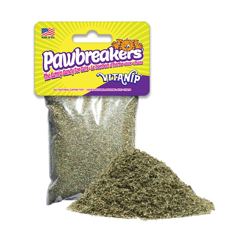 Pawbreakers® Vitanip® Catnip Cat Treats & Toys - Diamond V® Feline Nutritional Supplement – Safe & postbiotic Catnip for Cats | Cat Treats | Made in USA