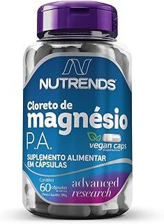 Nutrends Cloreto De Magnésio P.A 60 Cápsulas