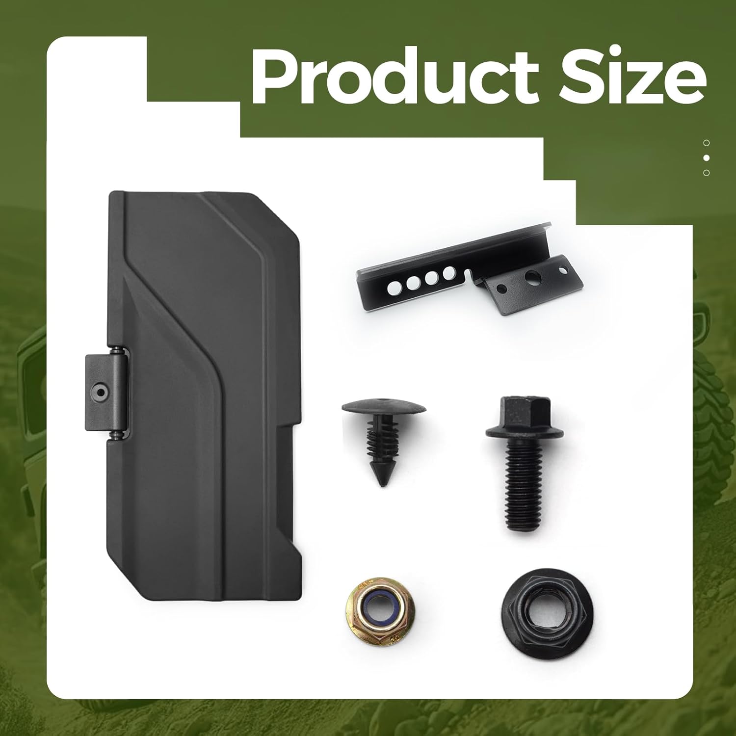 Sun Visor 2890288 for Polaris Ranger XP Crew 1000/570/SP 2018-2025, UTV Sun Visor Left & Right Pair, Glare Reduction, Plastic