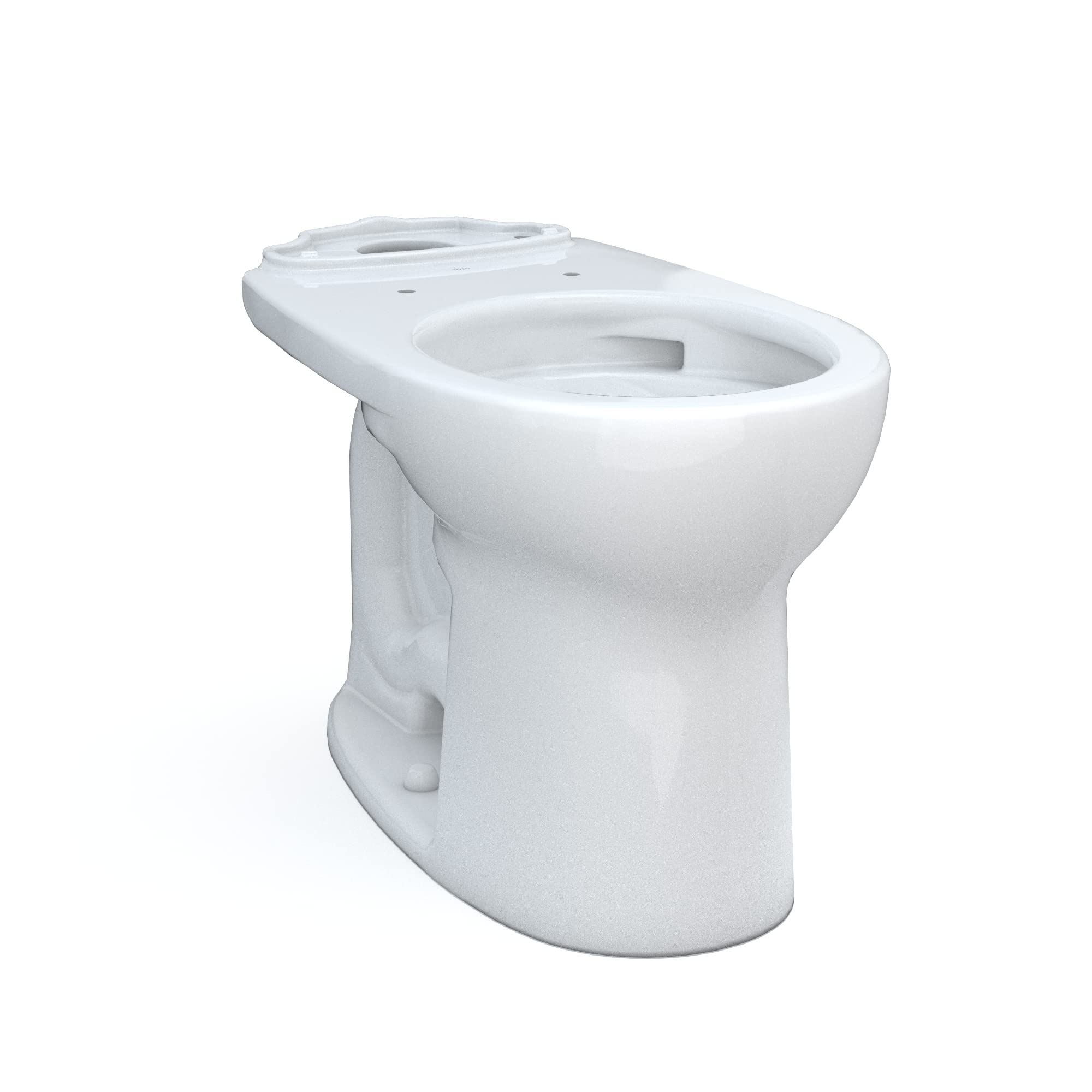 TOTO Drake Round TORNADO FLUSH Toilet Bowl with CEFIONTECT, Cotton