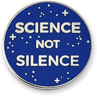 Science Not Silence Enamel Lapel Pin