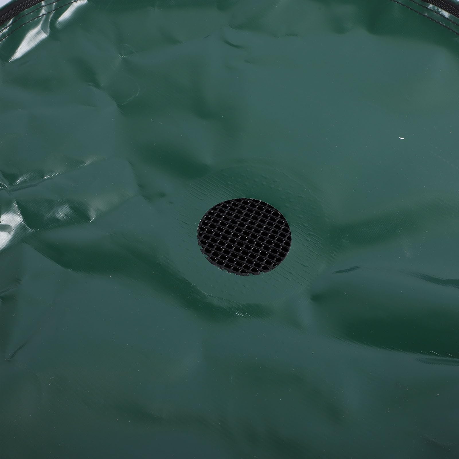 Fdit Bidone Pieghevole per Acqua Piovana, Portatile di Raccolta Dell Acqua | PVC e Nylon Resistenti, Ø80 Cm, H98 Cm, Antigraffio, Facile da Trasportare, con Rubinetto e Troppopieno