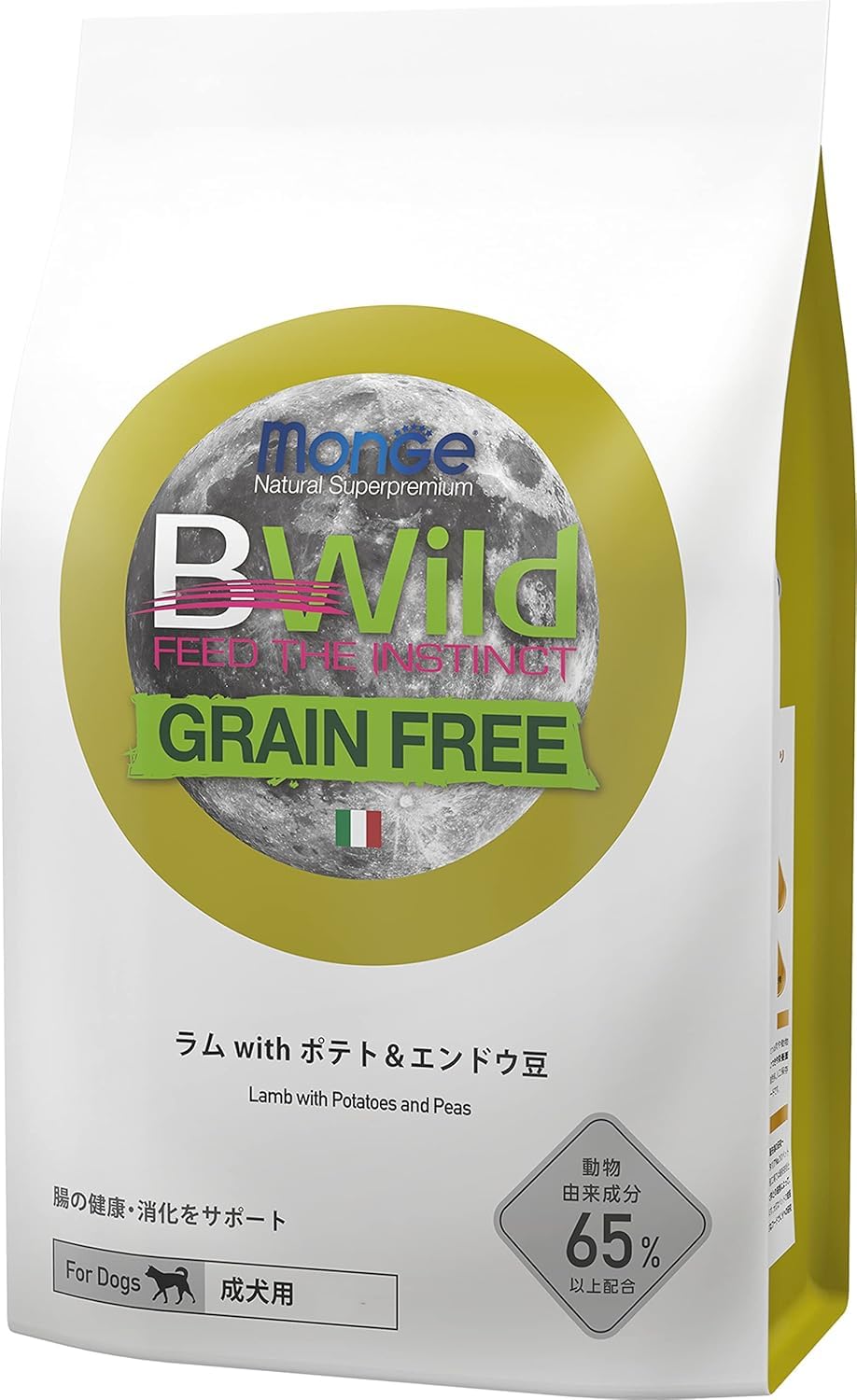 Bwild アダルト ラム with ポテト&エンドウ豆　800g×3 3キロ ラム with ポテト＆エンドウ豆｜B Wild製品一覧（ドッグフード