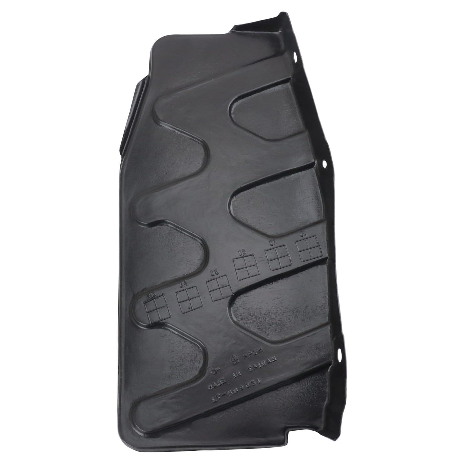 TRQ Left Engine Splash Shield Driver Side Compatible with 2013-2018 Hyundai Santa Fe 2019 Santa Fe XL 2014-2015 Kia Sorento HY1228182