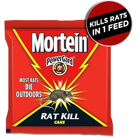 Mortein Rat Kill Cake 100g - One-Feed Outdoor Rat Killer