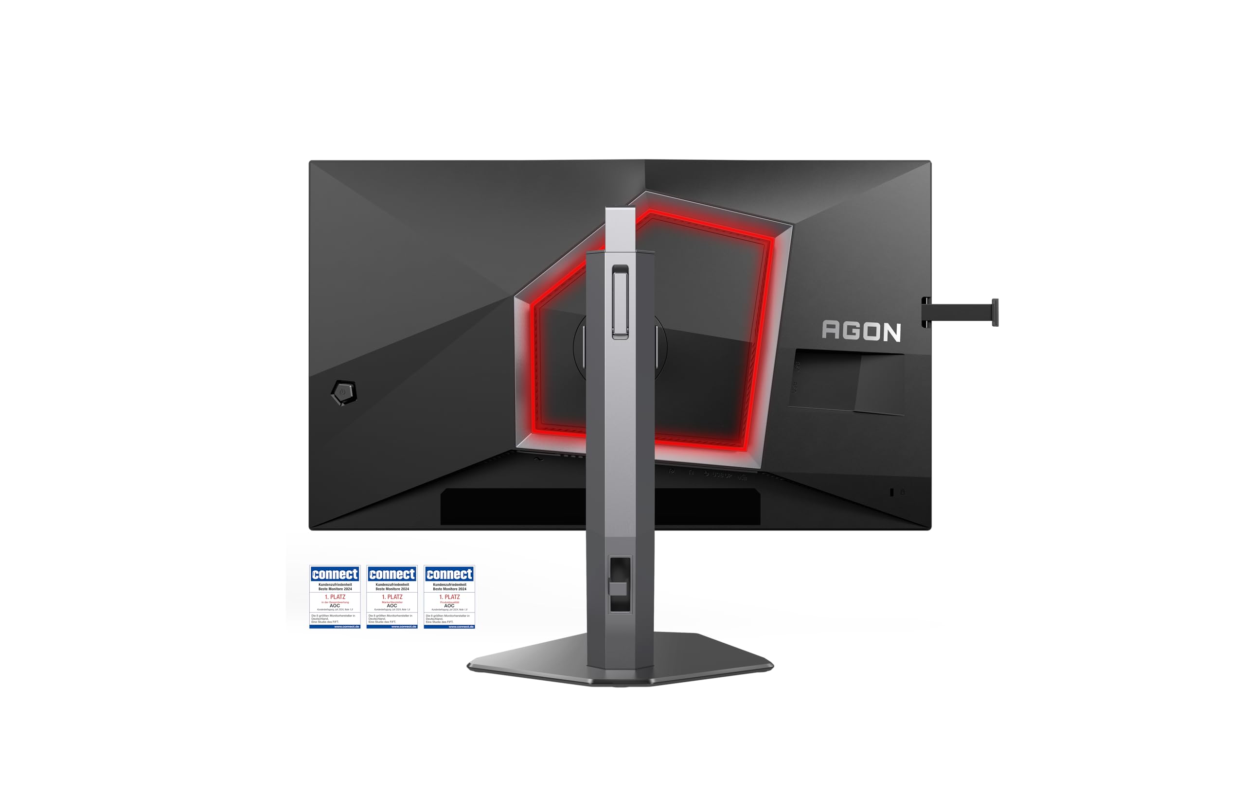 AOC Gaming Moniteur AG246FK6 24 Pouce 610Hz TN Esports Dalle, 0.5ms GtG, HDR400, G-Sync Compatible, Ajustable en Hauteur, USB Hub(1920x1080 HDMI 2X 2.1) Noir